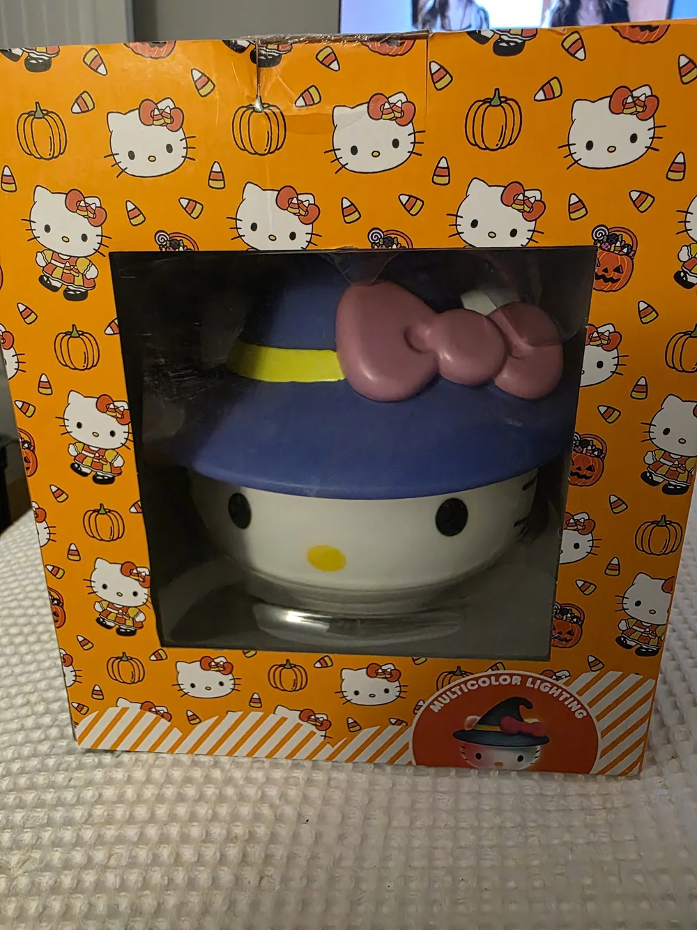 Hello Kitty LED Witch Hat Aroma Fan - Multicolor